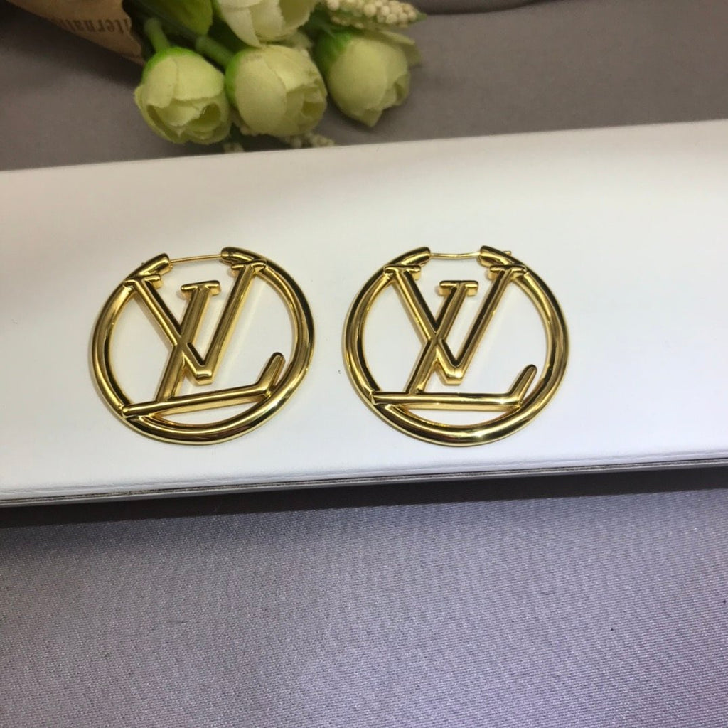 Louis Vuitton Louise Hoop Earrings M64288
