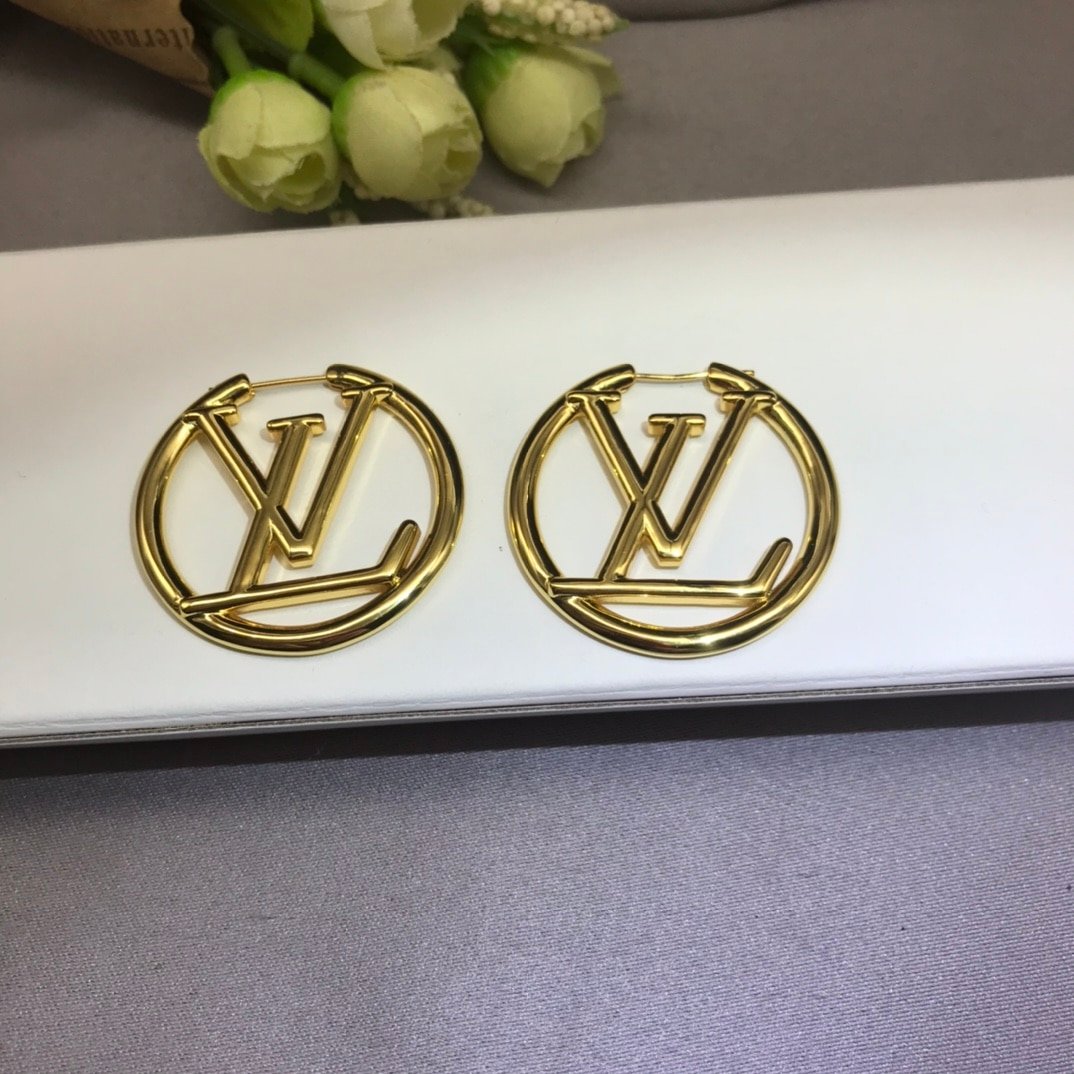 Louis Vuitton Louise Hoop Earrings M64288