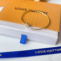Louis Vuitton Idylle Blossom Twist Bracelet Gold Q95531