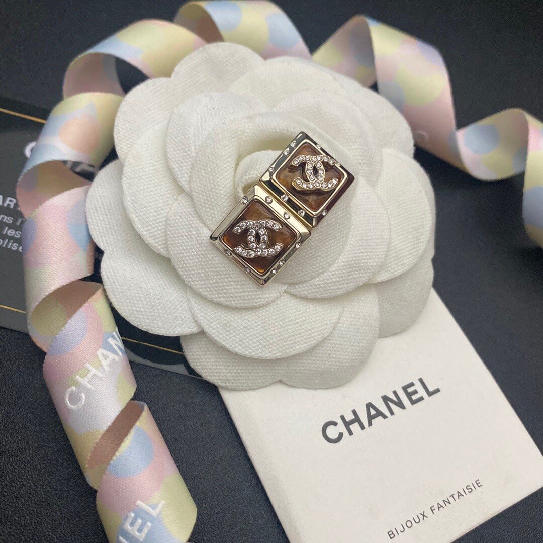 Chanel Cc Earrings