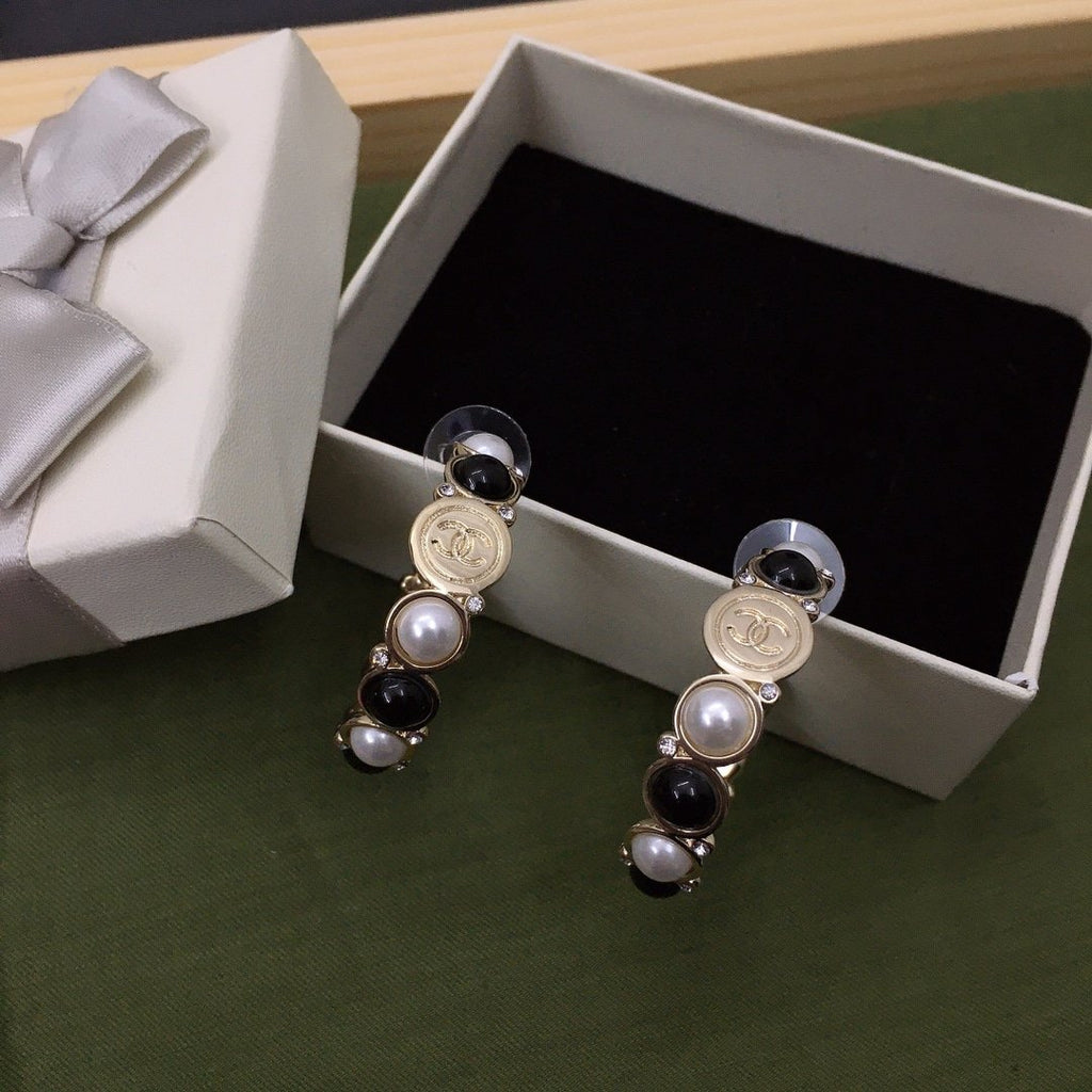 Chanel Hoop Earrings