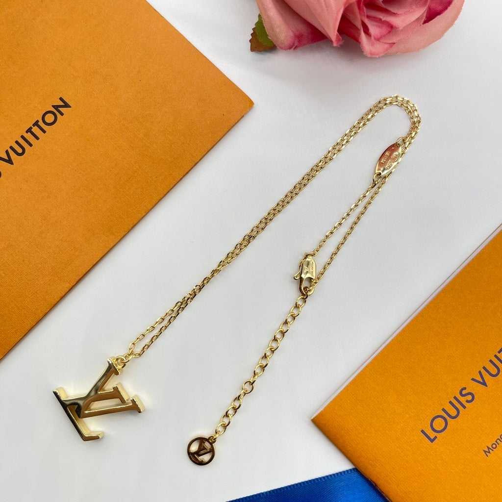 Louis Vuitton Gold Necklace