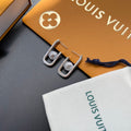 Louis Vuitton My Lv Chain Pearls Earrings Silver