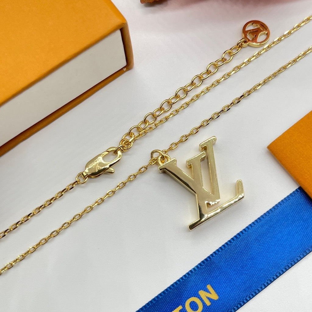 Louis Vuitton Gold Necklace