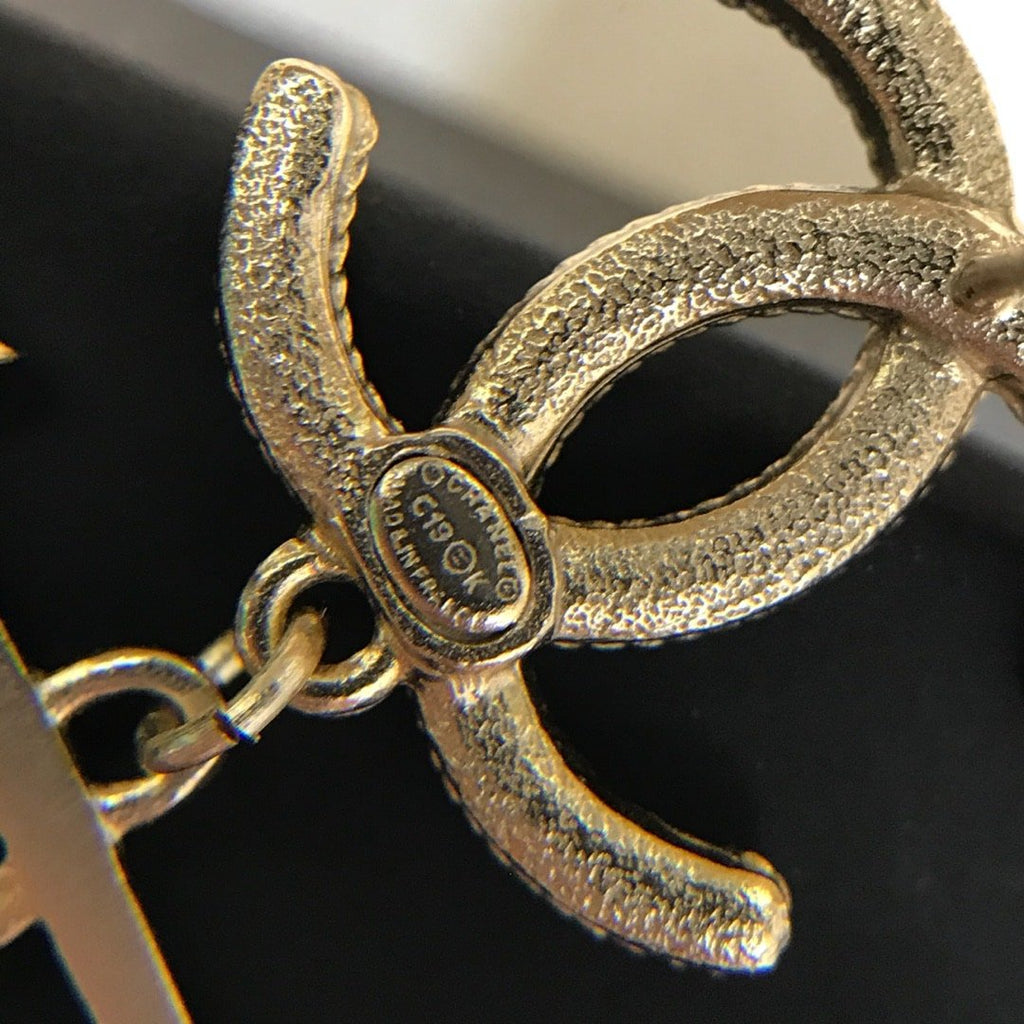Chanel Heart Earrings
