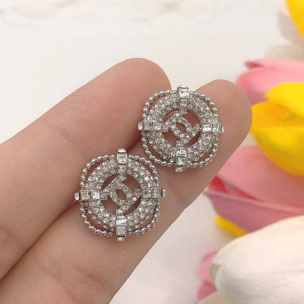 Chanel Cc Earrings