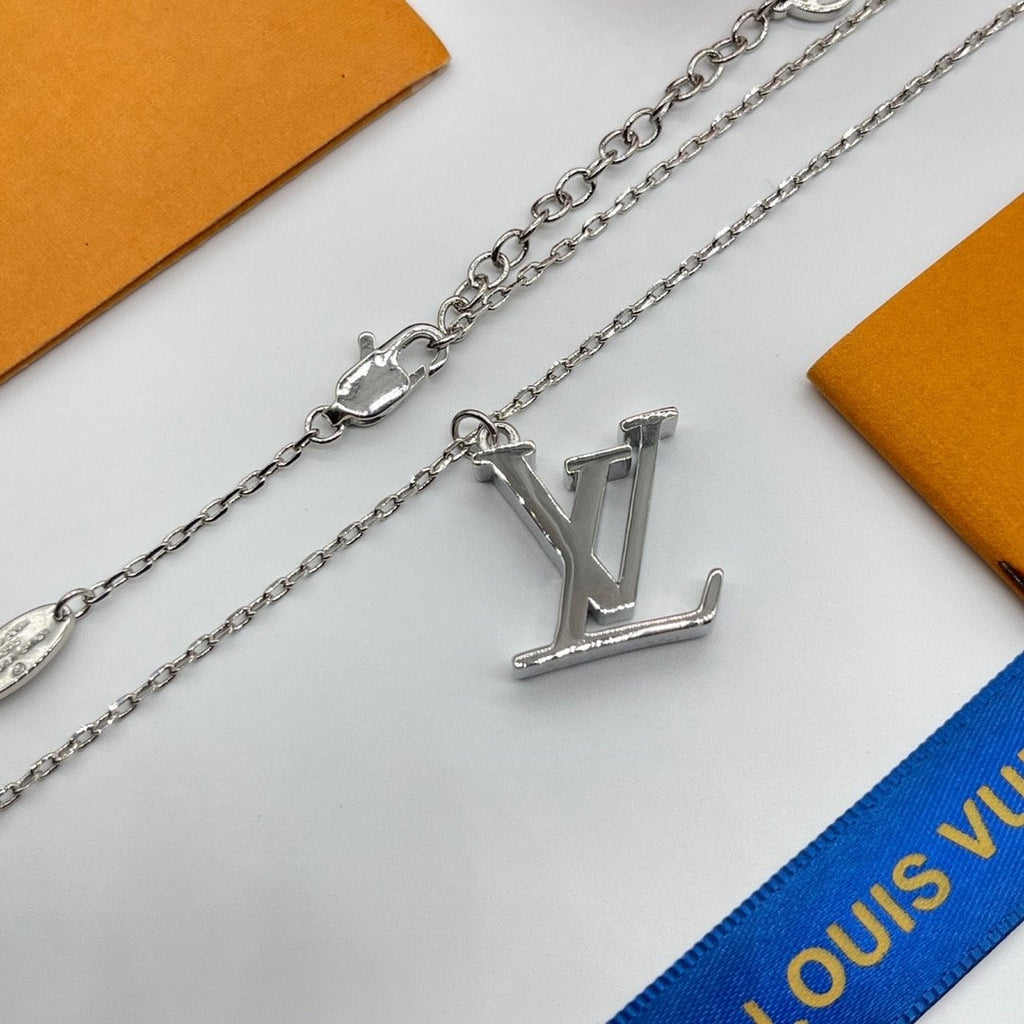Louis Vuitton Silver Necklace II