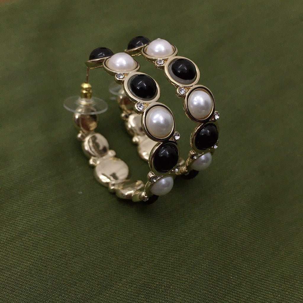 Chanel Hoop Earrings