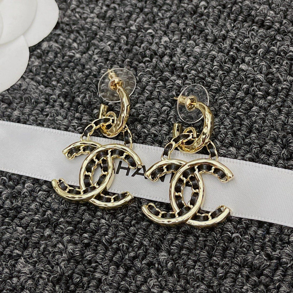 Chanel Cc Earrings