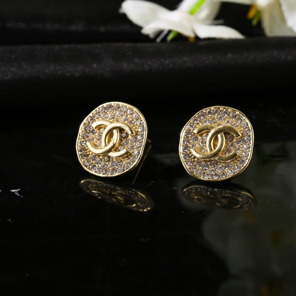 Chanel Cc Earrings