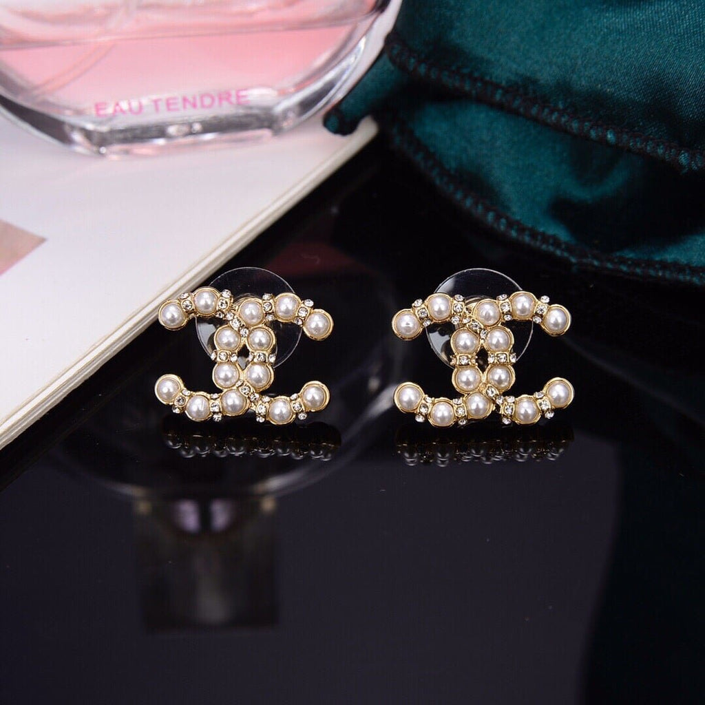 Chanel Cc Earrings
