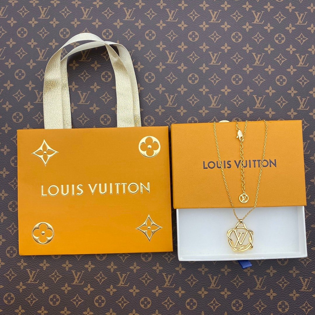 Louis Vuitton Garden Louise Gold Necklace