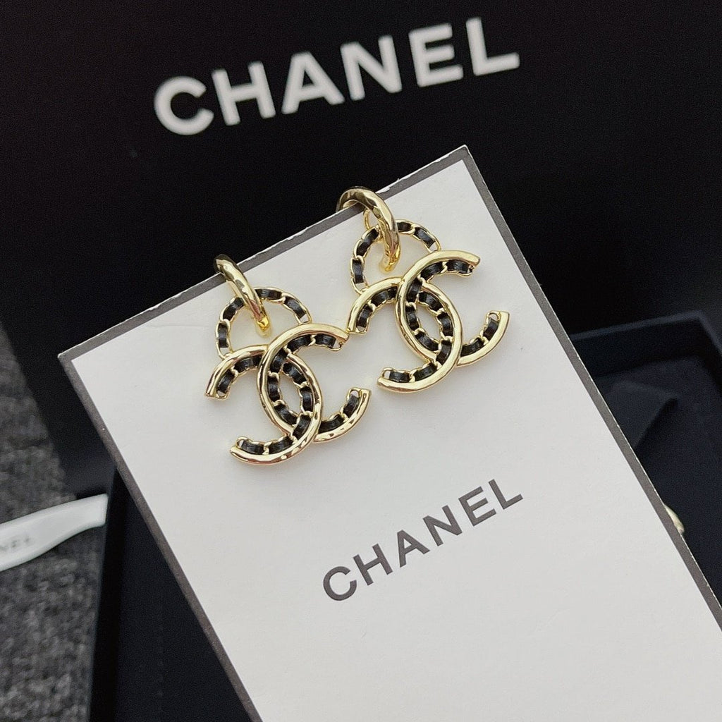 Chanel Cc Earrings