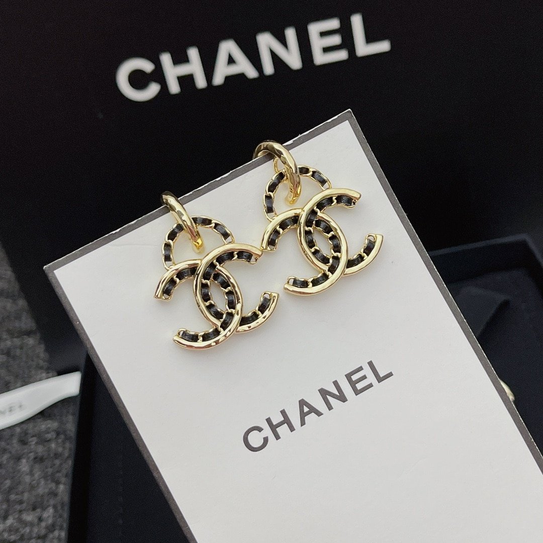 Chanel Cc Earrings