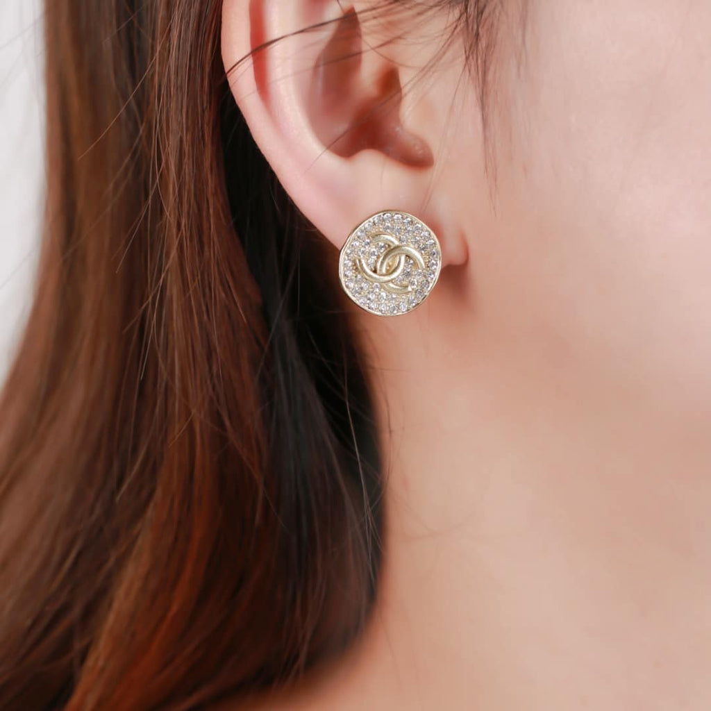Chanel Cc Earrings