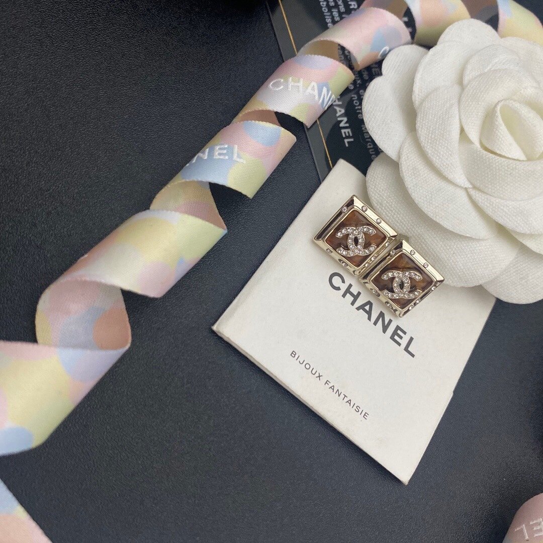 Chanel Cc Earrings
