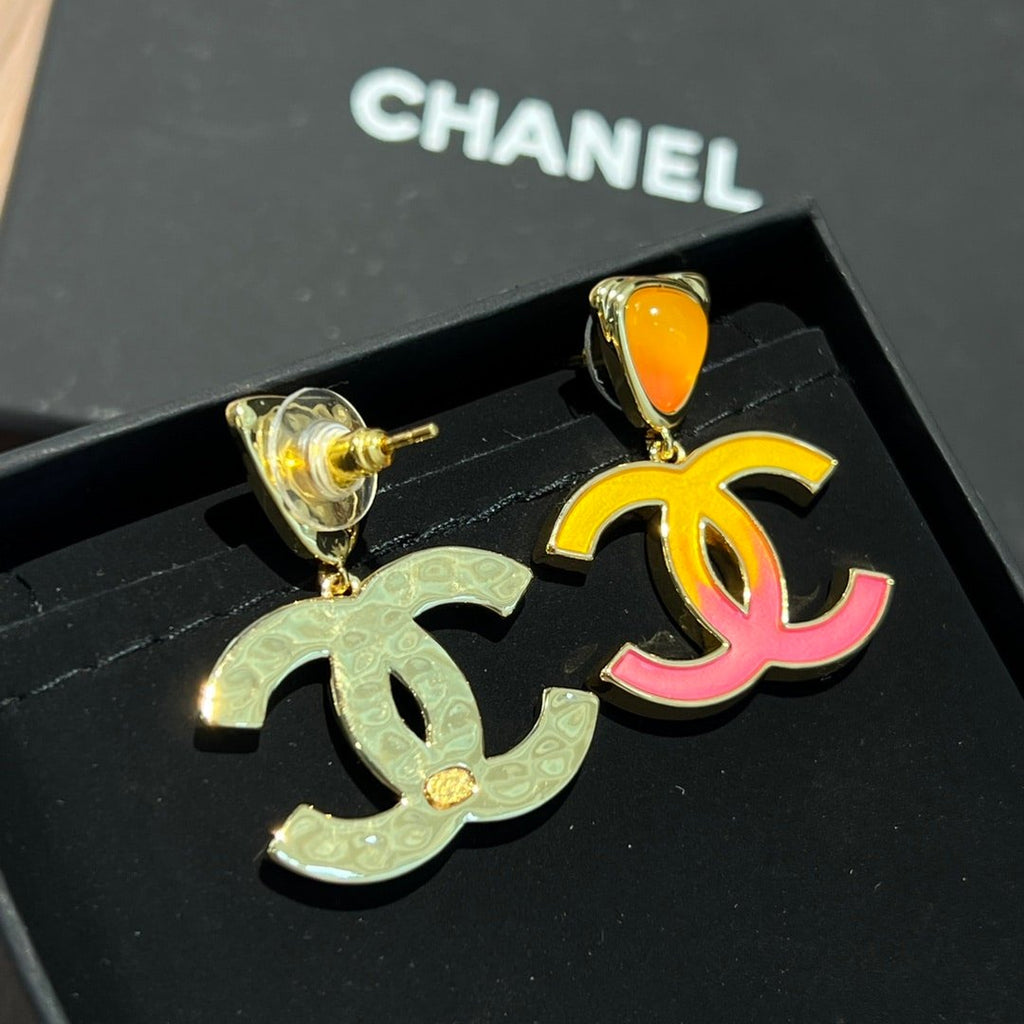 Chanel Cc Earrings