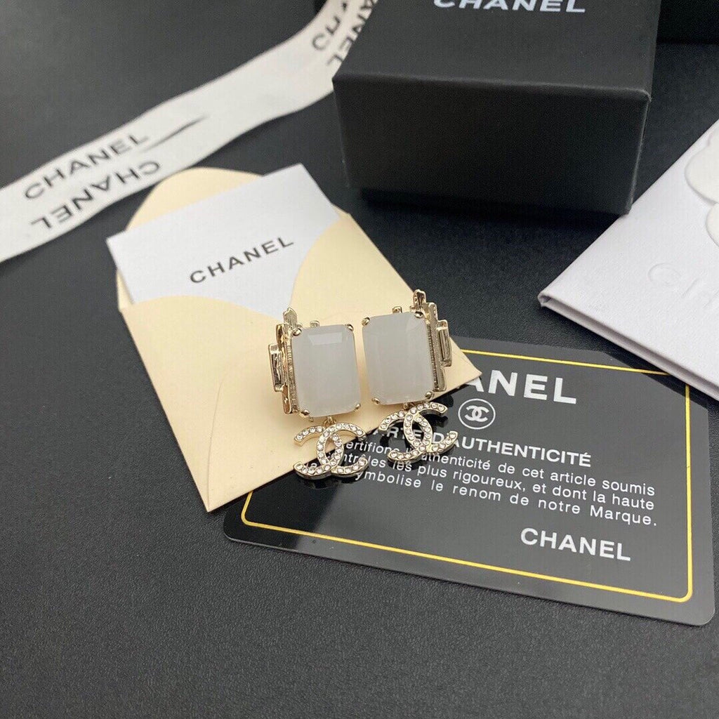 Chanel Cc Earrings