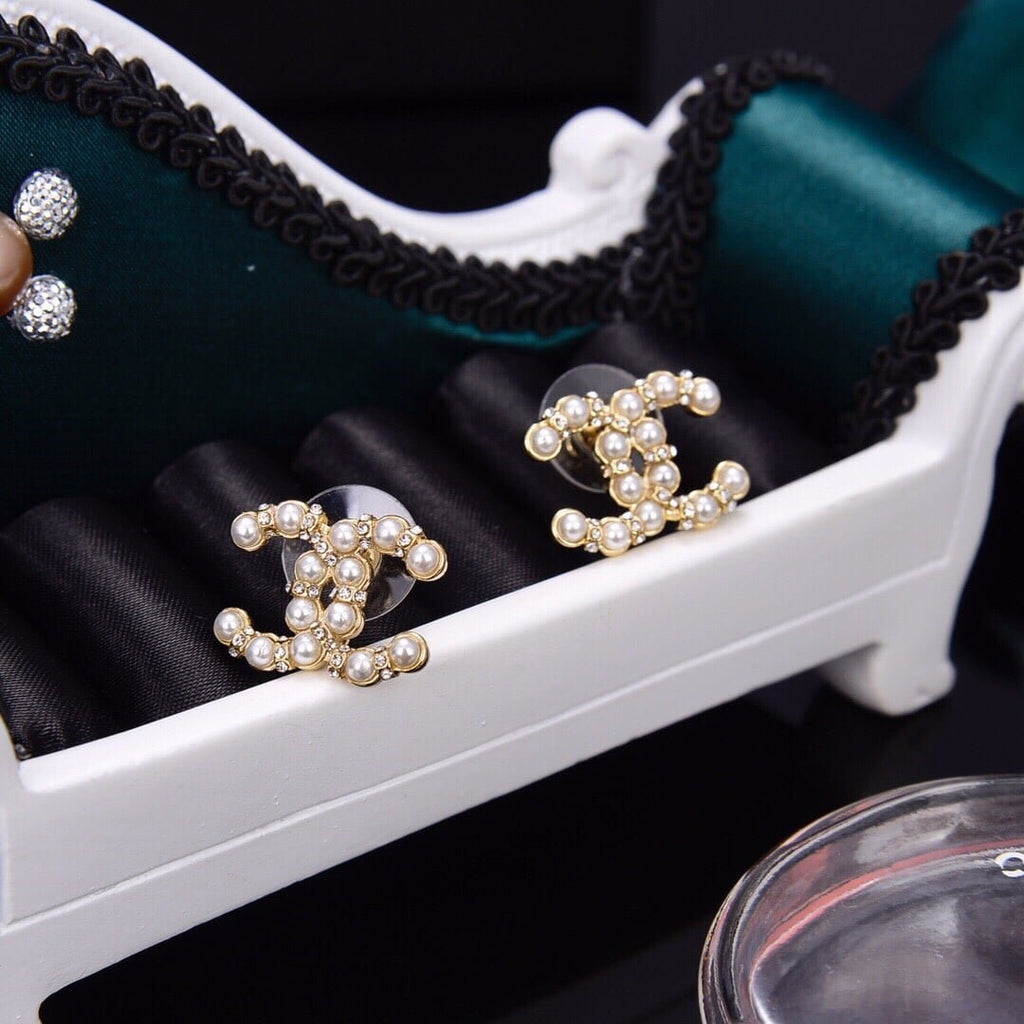 Chanel Cc Earrings