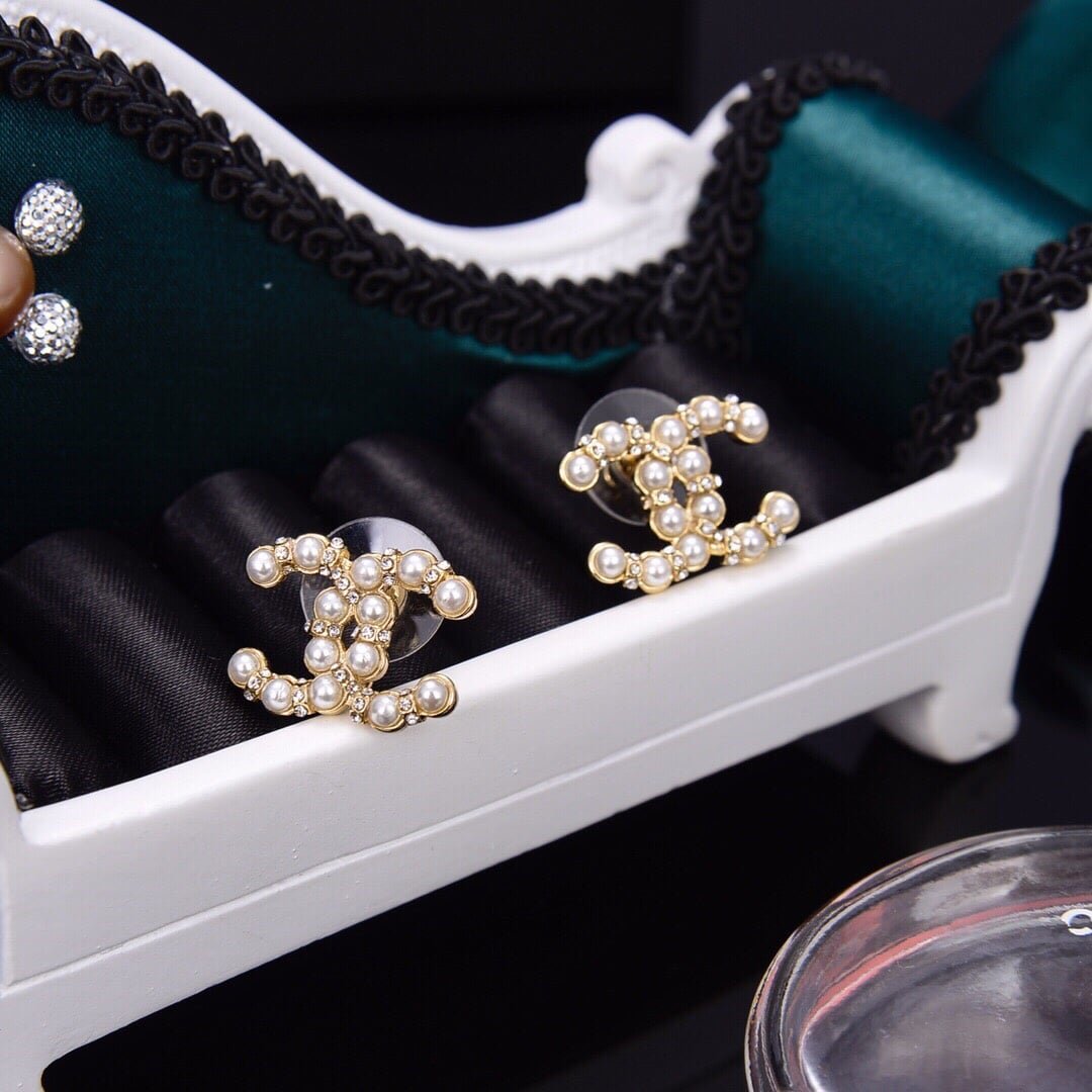 Chanel Cc Earrings
