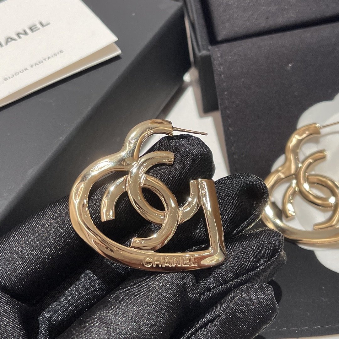 Chanel Cc Earrings