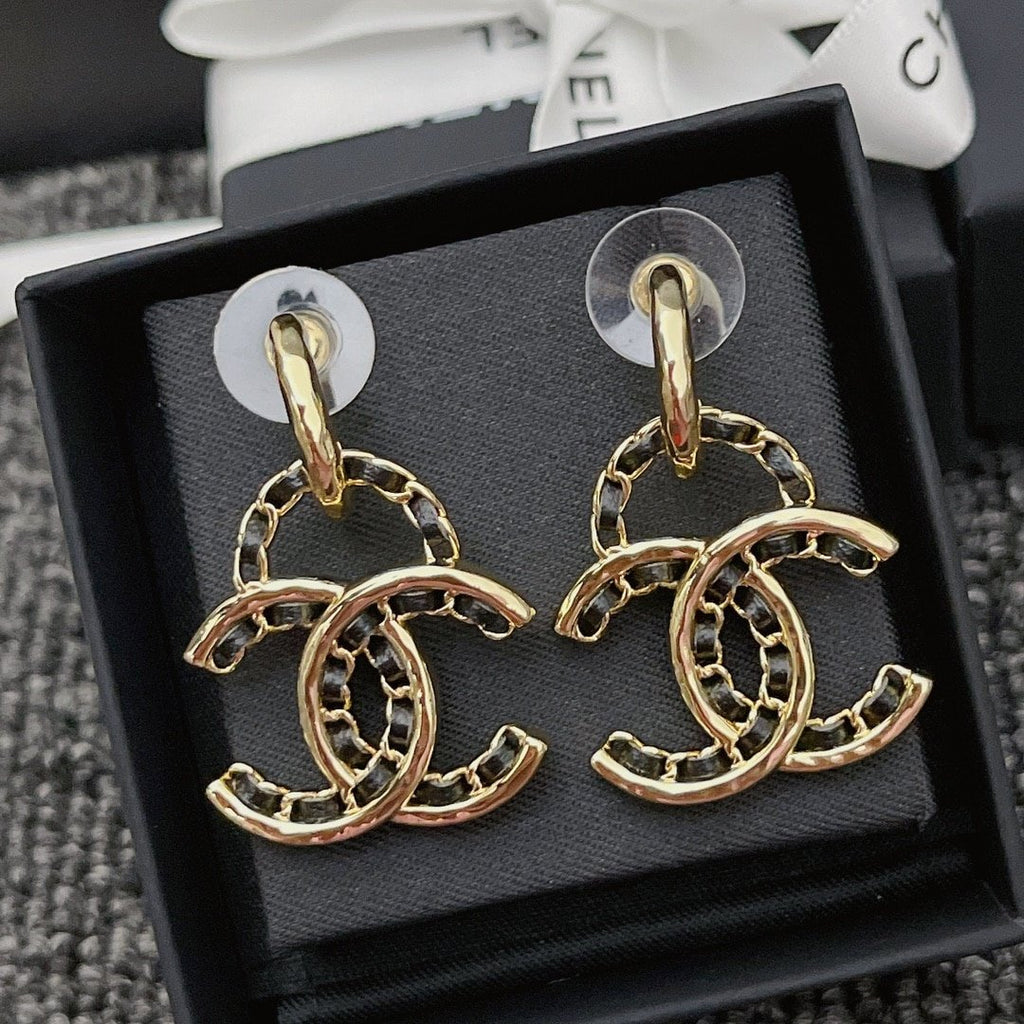 Chanel Cc Earrings