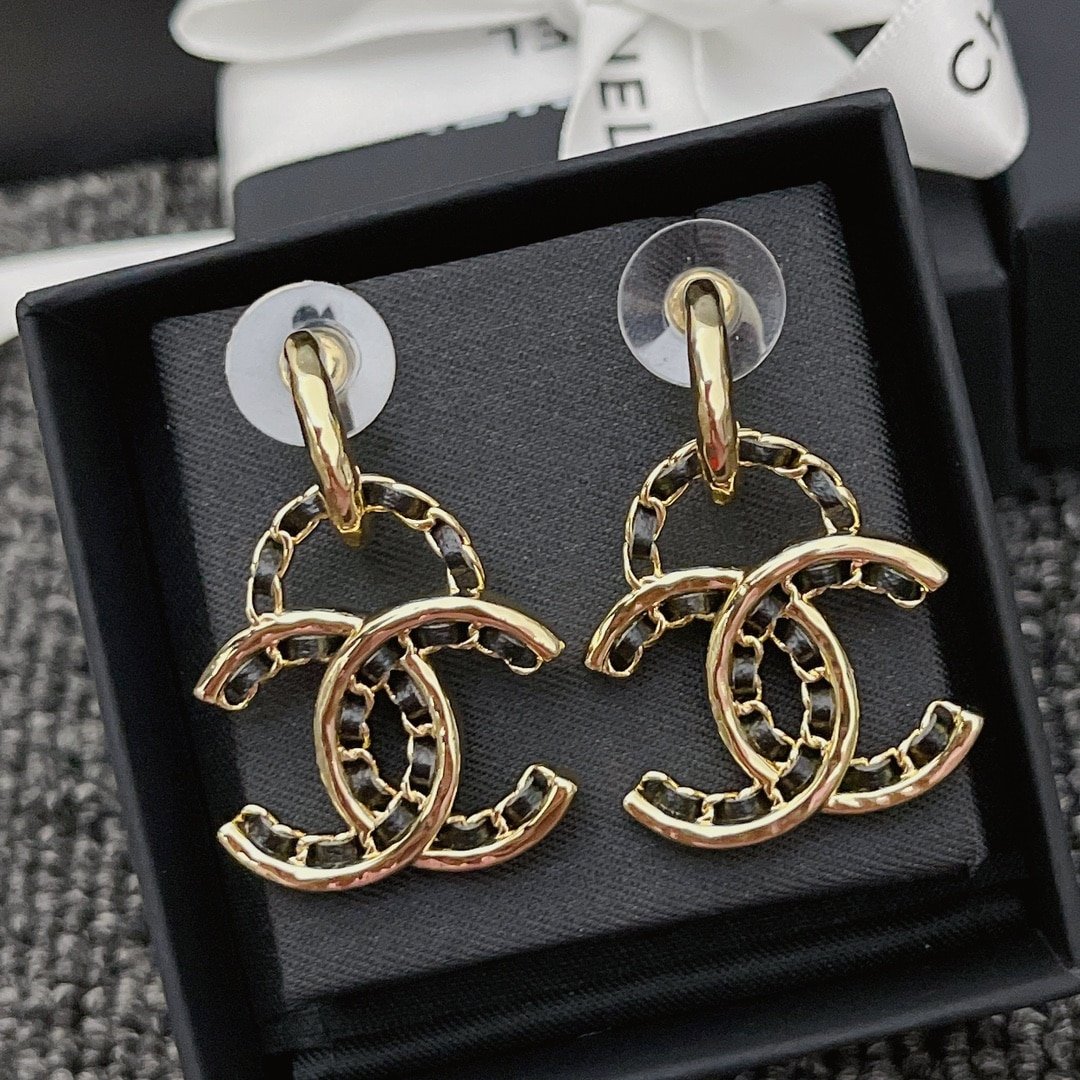 Chanel Cc Earrings