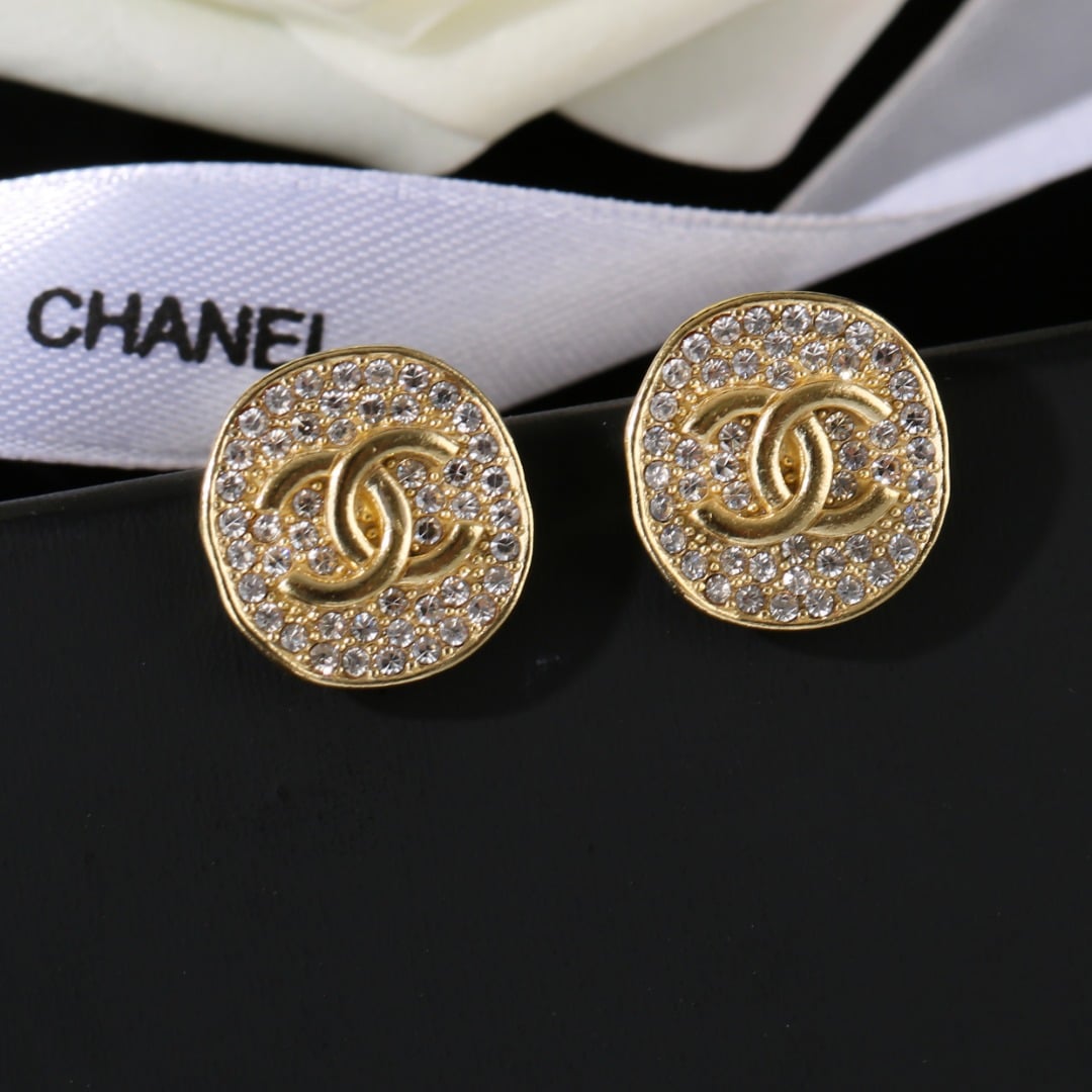 Chanel Cc Earrings