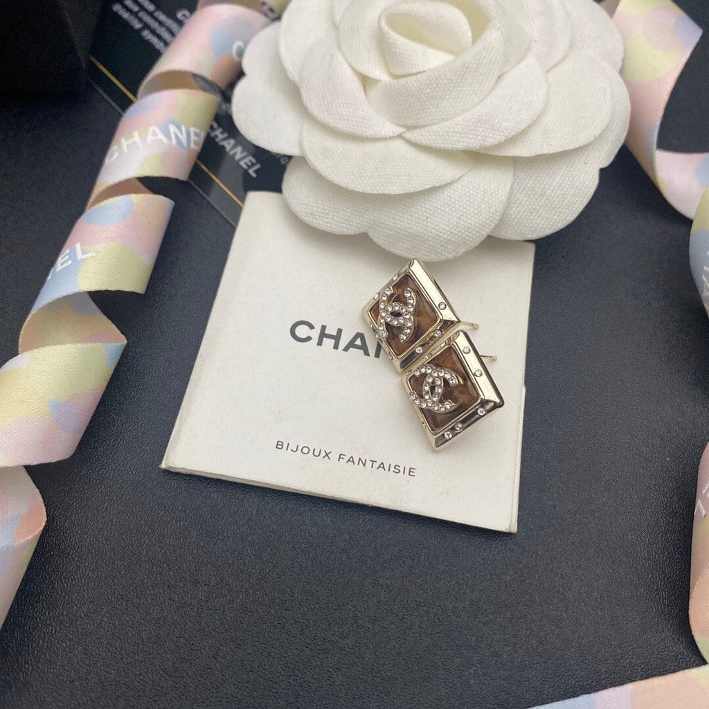 Chanel Cc Earrings