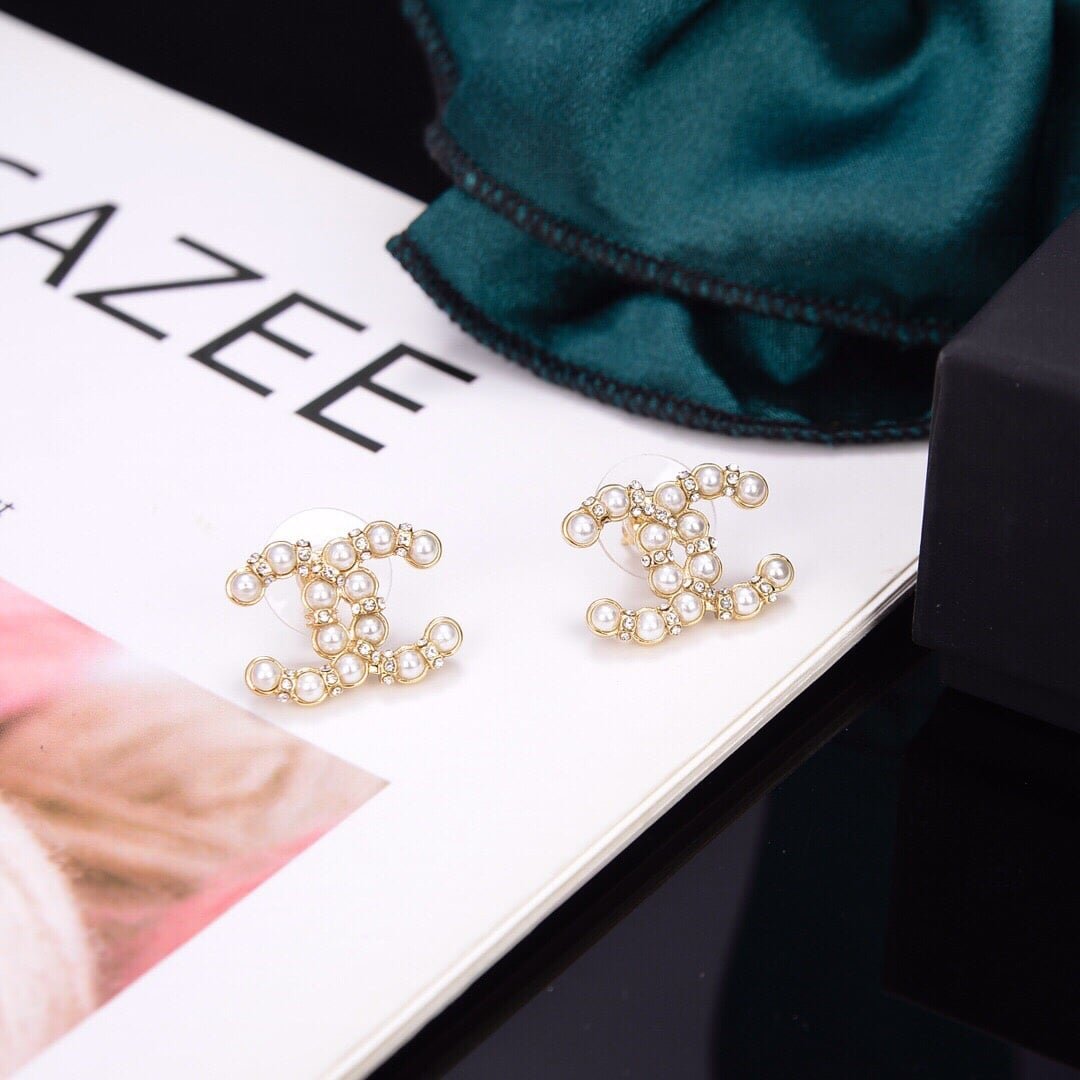Chanel Cc Earrings