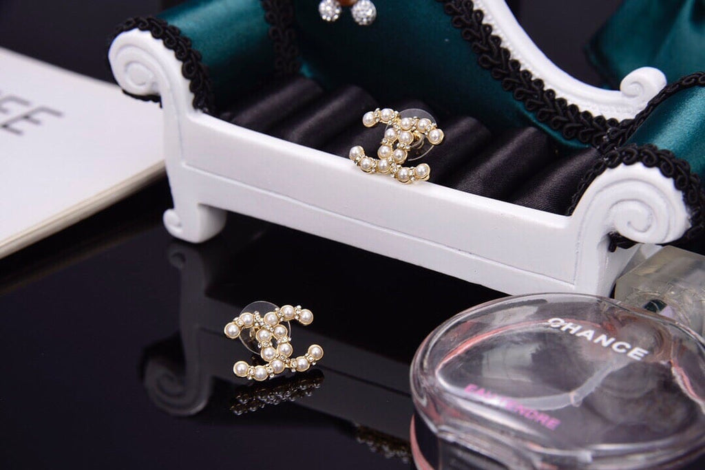 Chanel Cc Earrings