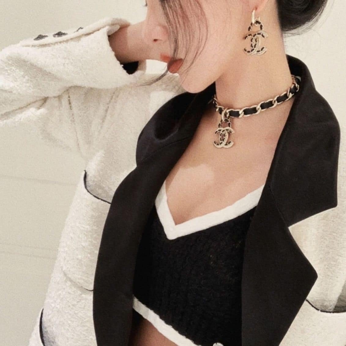 Chanel Cc Earrings