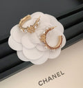 Chanel Hoop Earrings