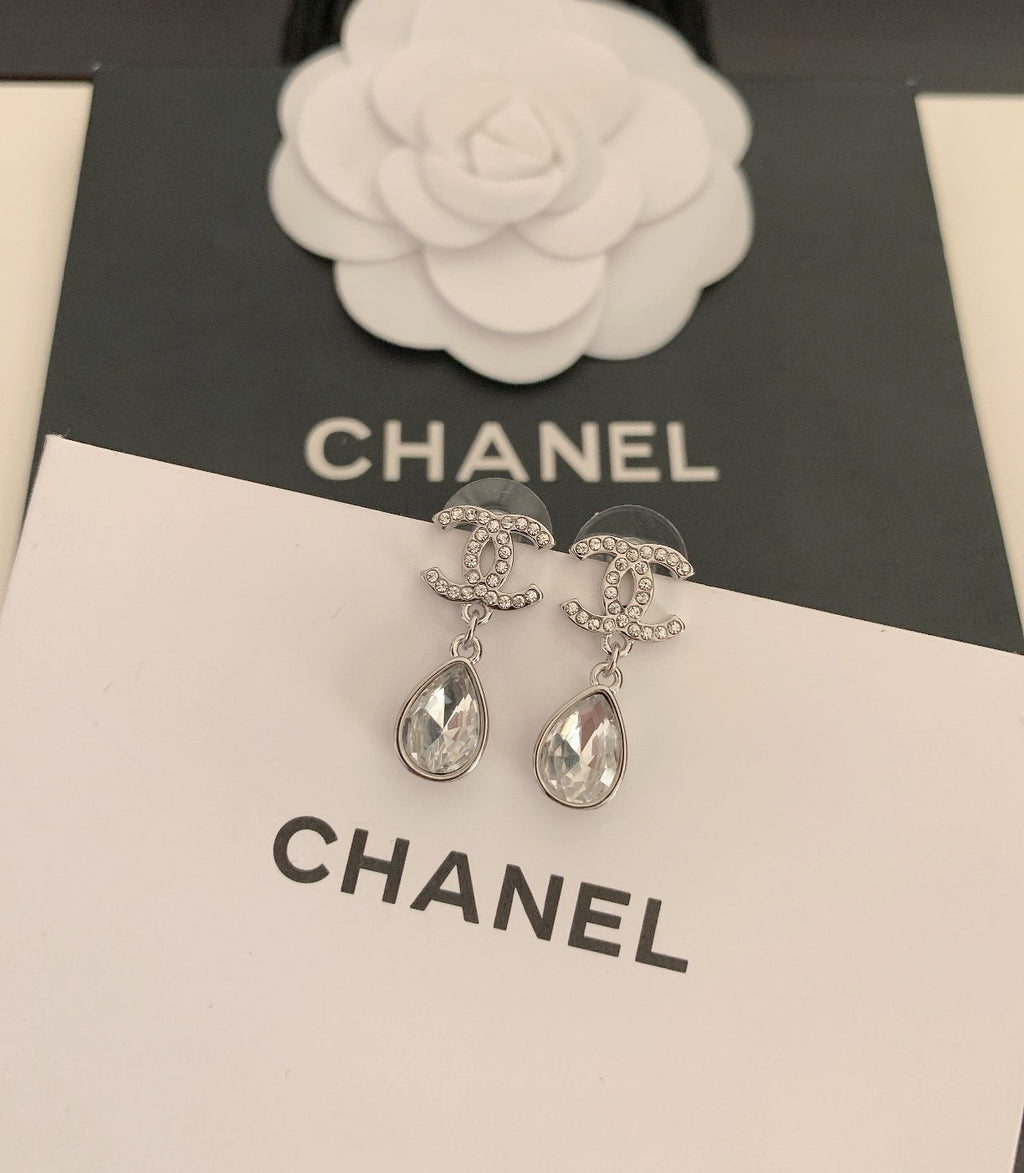 Chanel Cc Earrings