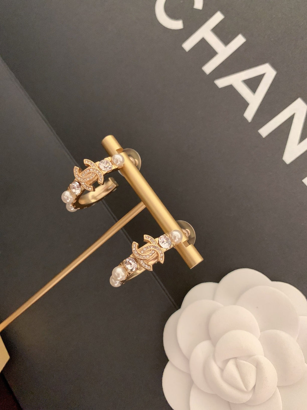 Chanel Hoop Earrings
