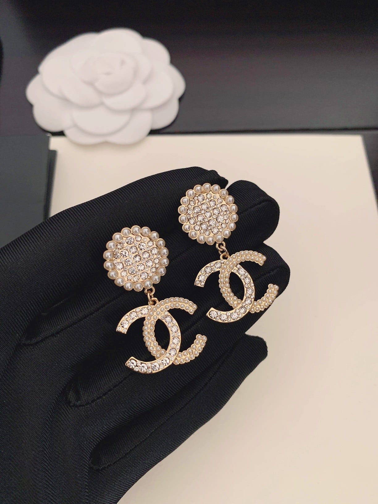 Chanel Cc Earrings