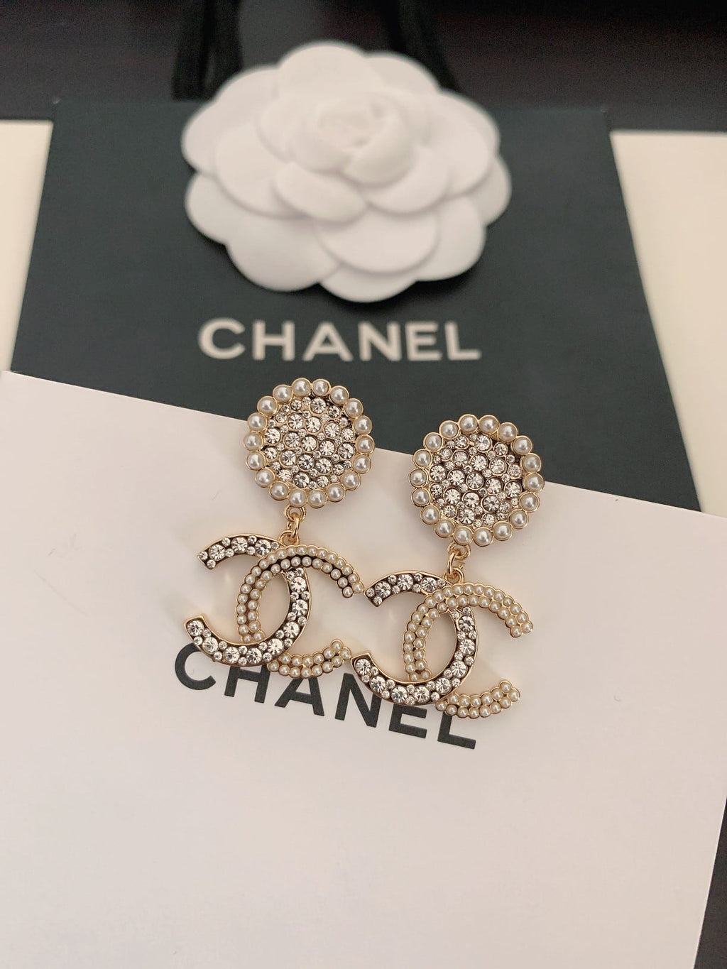 Chanel Cc Earrings