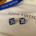 Louis Vuitton Logo Dinamond Earrings