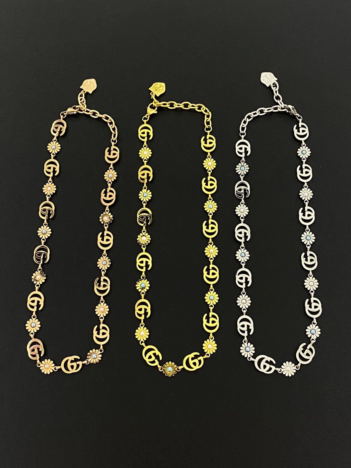 Gucci Gg Necklace Silver
