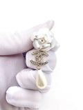 Chanel Pearl Earrings