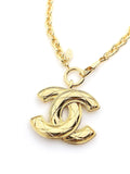 Chanel Cc Gold Necklace