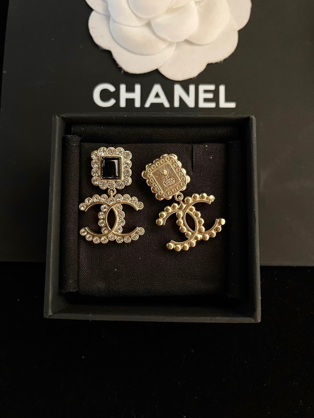 Chanel Cc Earrings