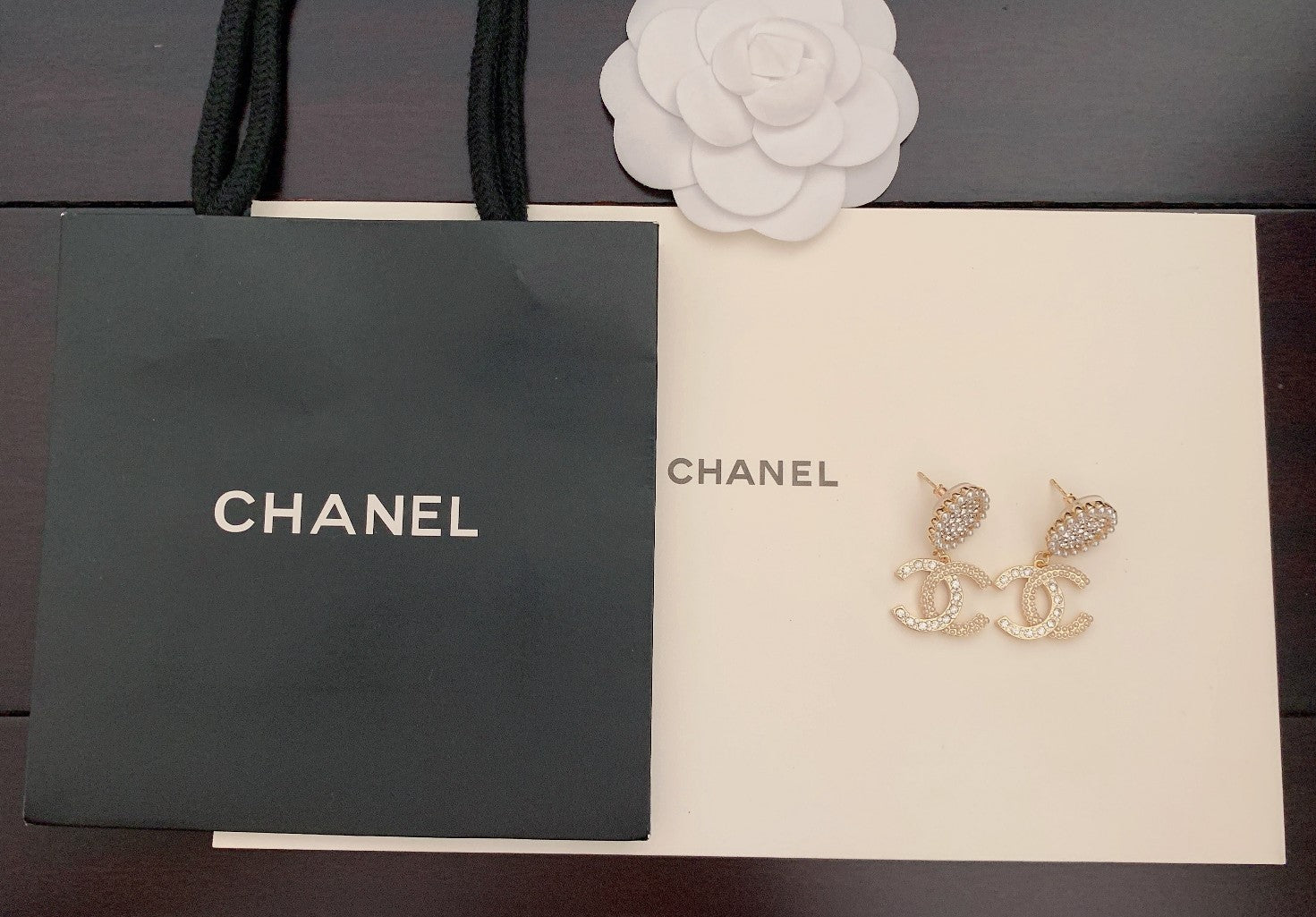 Chanel Cc Earrings