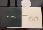 Chanel Hoop Earrings