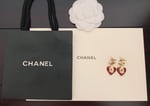 Chanel Heart Earrings