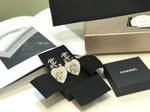 Chanel Heart Earrings