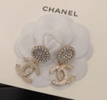 Chanel Cc Earrings