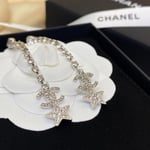 Chanel Cc Drop Earrings