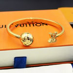 Louis Vuitton Cuff Braclet Gold