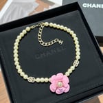 Chanel Pearl And Camélia Necklace